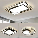 GobekUsa Geometry LED Ceiling Light: Modern Nordic Light Luxury for Living Room Decor