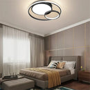 GobekUsa Geometry LED Ceiling Light: Modern Nordic Light Luxury for Living Room Decor