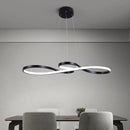 GobekUsa Acrylic Chandelier LED Ceiling Light Minimalist Design for Dining Room