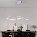 GobekUsa Acrylic Chandelier LED Ceiling Light Minimalist Design for Dining Room