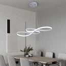 GobekUsa Acrylic Chandelier LED Ceiling Light Minimalist Design for Dining Room
