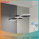 GobekUsa Acrylic Chandelier LED Ceiling Light Minimalist Design for Dining Room