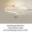 GobekUsa LED Ceiling Light: Modern Minimalist Nordic Design for Bedroom, Living Room, Study, Kitchen & Restaurant