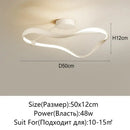 GobekUsa LED Ceiling Light: Modern Minimalist Nordic Design for Bedroom, Living Room, Study, Kitchen & Restaurant