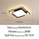GobekUsa Iron Body Modern Chandelier Lighting with Remote Control