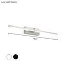 GobekUsa Black/White LED Wall Mounted Bathroom Mirror Light - Iron Stick Vanity Lamp, Multiple Sizes Available