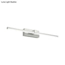GobekUsa Black/White LED Wall Mounted Bathroom Mirror Light - Iron Stick Vanity Lamp, Multiple Sizes Available