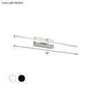 GobekUsa Black/White LED Wall Mounted Bathroom Mirror Light - Iron Stick Vanity Lamp, Multiple Sizes Available