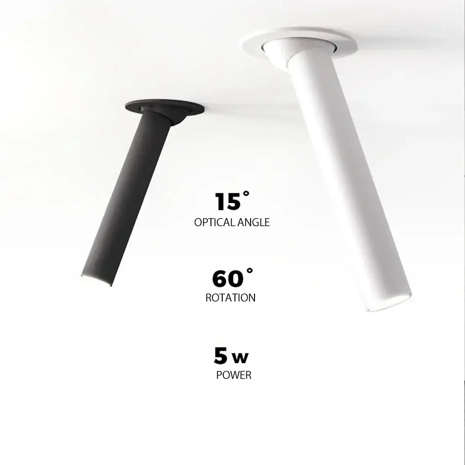 GobekUsa 5W LED Bar Ceiling Spotlight: Modern High-Quality Adjustable Indoor Lighting, photo 3 of 6
