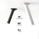 GobekUsa 5W LED Bar Ceiling Spotlight: Modern High-Quality Adjustable Indoor Lighting