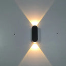 GobekUsa Modern LED Flush Wall Sconce - Simplicity Black & White Wall Lamp with Metal Shade in Vibrant Colors
