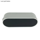 GobekUsa Modern LED Flush Wall Sconce - Simplicity Black & White Wall Lamp with Metal Shade in Vibrant Colors