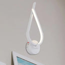 GobekUsa Modern Black/White LED Metal Kink Linear Wall Light for Corridors - Wall Mounted Lamp