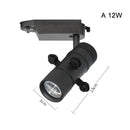 GobekUsa Dimmable LED Track Light: 20W/30W Spotlight for Museum Art Gallery Exhibition