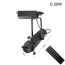 GobekUsa Dimmable LED Track Light: 20W/30W Spotlight for Museum Art Gallery Exhibition
