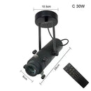 GobekUsa Dimmable LED Track Light: 20W/30W Spotlight for Museum Art Gallery Exhibition
