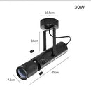 GobekUsa Dimmable LED Track Light: 20W/30W Spotlight for Museum Art Gallery Exhibition