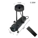 GobekUsa Dimmable LED Track Light: 20W/30W Spotlight for Museum Art Gallery Exhibition