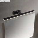 GobekUsa Nordic Black/White Acrylic Vanity Lamp - 16.5"/20" LED Rectangle Sconce Light for Bathroom in Warm/White