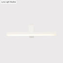 GobekUsa Modern LED Bathroom Vanity Light - Stylish Black/White Wall Lighting with Slender Metal Shade - Warm/White Light