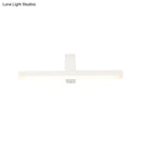 GobekUsa Modern LED Bathroom Vanity Light - Stylish Black/White Wall Lighting with Slender Metal Shade - Warm/White Light