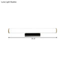 GobekUsa Modern LED Vanity Mirror Light with Chrome Sconce - Warm/White Light, 16"/23.5" W