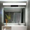 GobekUsa Modern LED Vanity Mirror Light with Chrome Sconce - Warm/White Light, 16"/23.5" W