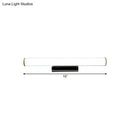 GobekUsa Modern LED Vanity Mirror Light with Chrome Sconce - Warm/White Light, 16"/23.5" W