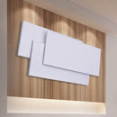 GobekUsa Modern LED Wall Lamp - Aluminum Rectangle Wall Light with Warm/White Lighting - Black/White