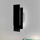 GobekUsa Modern LED Wall Lamp - Aluminum Rectangle Wall Light with Warm/White Lighting - Black/White