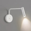 Modern black & white led wall lamp bedroom sconce with switch by Decorbites