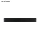 GobekUsa Modern Black/White LED Wall Lamp with Rectangular Metal Shade - Great Room Sconce Fixture