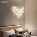 GobekUsa LED Wall Lamps: Modern Spin Design for Bedroom, Hall, Living Room - 90-260V