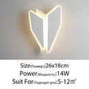 GobekUsa LED Wall Lamps: Modern Spin Design for Bedroom, Hall, Living Room - 90-260V