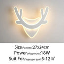 GobekUsa LED Wall Lamps: Modern Spin Design for Bedroom, Hall, Living Room - 90-260V