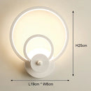 GobekUsa LED Wall Light: Modern Bedroom Bedside Lamp, Living Room Sconce, Home Decor Lighting
