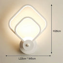 GobekUsa LED Wall Light: Modern Bedroom Bedside Lamp, Living Room Sconce, Home Decor Lighting