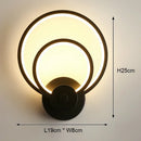 GobekUsa LED Wall Light: Modern Bedroom Bedside Lamp, Living Room Sconce, Home Decor Lighting