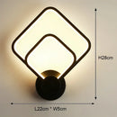 GobekUsa LED Wall Light: Modern Bedroom Bedside Lamp, Living Room Sconce, Home Decor Lighting