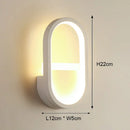 GobekUsa LED Wall Light: Modern Bedroom Bedside Lamp, Living Room Sconce, Home Decor Lighting