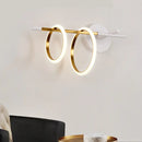 GobekUsa Modern Black/White LED Wall Light Fixture with Straight Arm - Metal Wall Mount Lighting for Living Room