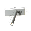 GobekUsa LED Wall Reading Lamp for Bedroom, Hotel Headboard, Night Light