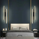 GobekUsa Black 12W LED Wall Sconce Lamp for Bedroom & Living Room