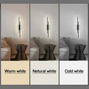 GobekUsa Black 12W LED Wall Sconce Lamp for Bedroom & Living Room