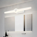 GobekUsa Stylish LED Wall Mount Light with Aluminum and Acrylic Design - Black/White (16"/29" Dia)