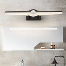 GobekUsa Stylish LED Wall Mount Light with Aluminum and Acrylic Design - Black/White (16"/29" Dia)