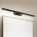 GobekUsa Modern LED Wall-Mounted Vanity Light in White/Black with Adjustable Width and Multiple Light Options