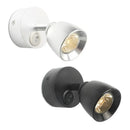 Modern black & white led wash reading wall lamp bedroom motion sensor by Decorbites