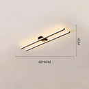 GobekUsa LED Ceiling Light Fixture Modern Nordic Living Room Bedroom Kitchen Balcony Lamp