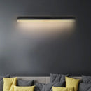 GobekUsa Contemporary LED Vanity Wall Sconce in White/Black Acrylic - 16"/19.5"/23.5" Wide